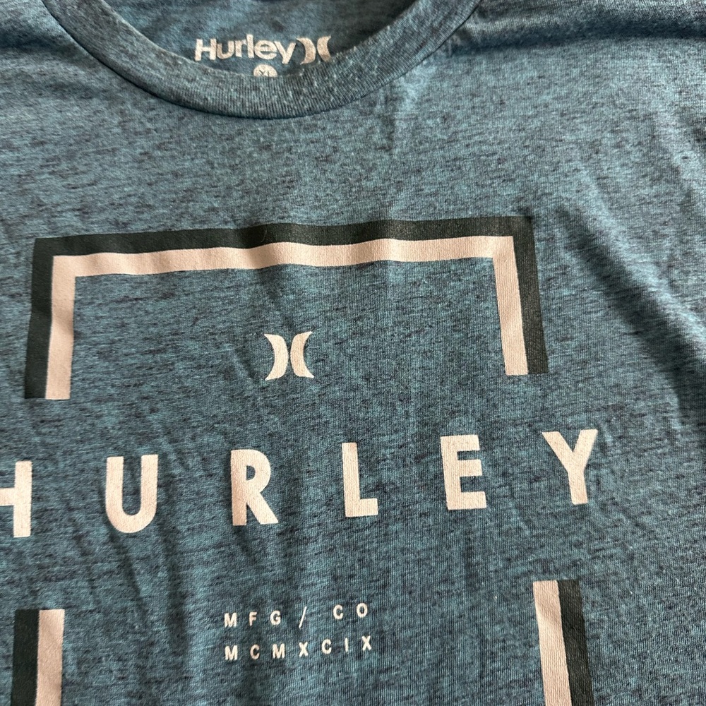 Hurley Heather Blue Graphic Tee
